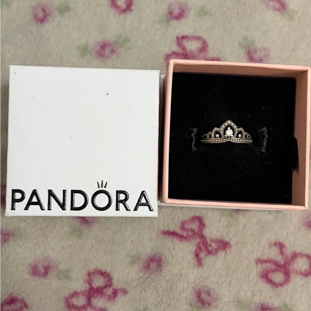 Pandora Silver Tiara Ring